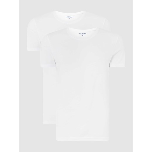 T-shirt z bawełny w zestawie 2 szt. ze sklepu Peek&Cloppenburg  w kategorii T-shirty męskie - zdjęcie 168342823