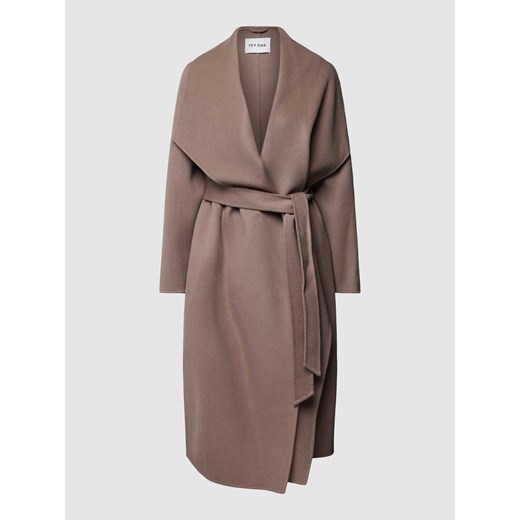 Płaszcz z wiązanym paskiem model ‘CARRIE ROSE’ ze sklepu Peek&Cloppenburg  w kategorii Płaszcze damskie - zdjęcie 168343394