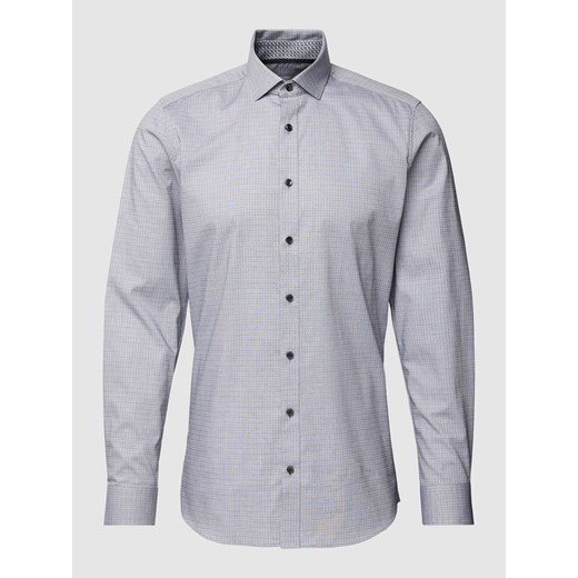 Koszula biznesowa o kroju body fit z kołnierzykiem typu kent model ‘Nick’ ze sklepu Peek&Cloppenburg  w kategorii Koszule męskie - zdjęcie 168343451