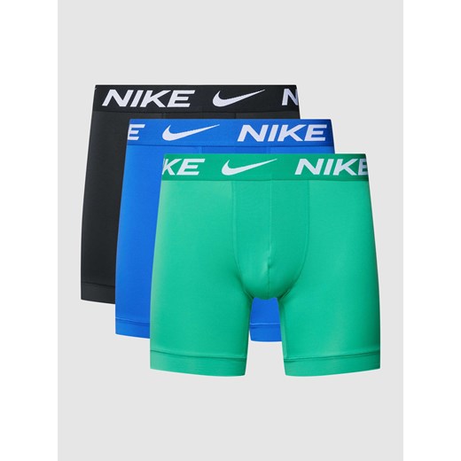 Bokserki z elastycznym paskiem z logo w zestawie 3 szt. Nike L Peek&Cloppenburg 