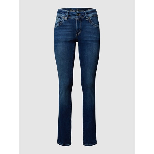 Jeansy o kroju slim fit z dodatkiem streczu ze sklepu Peek&Cloppenburg  w kategorii Jeansy damskie - zdjęcie 168343493