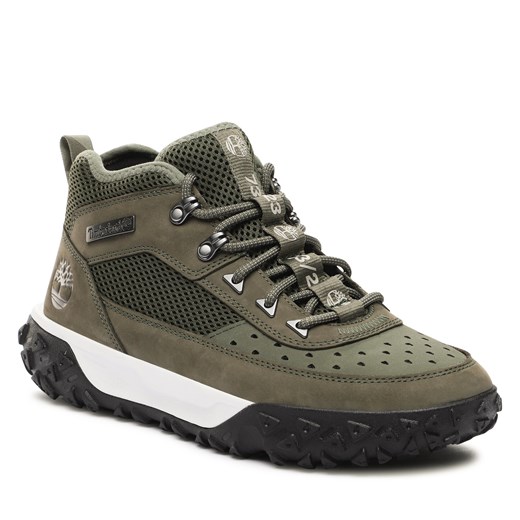 Sneakersy Timberland Gs Motion 6 Lthr Super Ox TB0A5VCVA581 Dark Green Timberland 44 eobuwie.pl