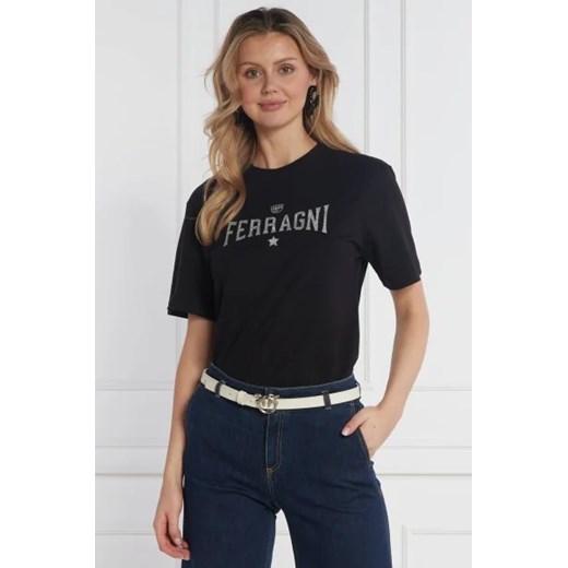 Chiara Ferragni T-shirt | Regular Fit | stretch Chiara Ferragni XL Gomez Fashion Store