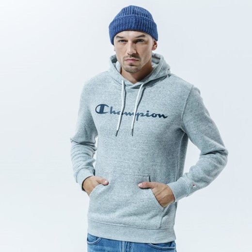 CHAMPION BLUZA Z KAPTUREM HOODED SWEATSHIRT ze sklepu Sizeer w kategorii Bluzy męskie - zdjęcie 168351953