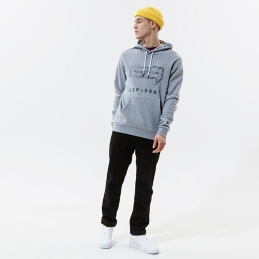 CONFRONT BLUZA Z KAPTUREM LOGO HOODY GREY Confront L wyprzedaż Sizeer