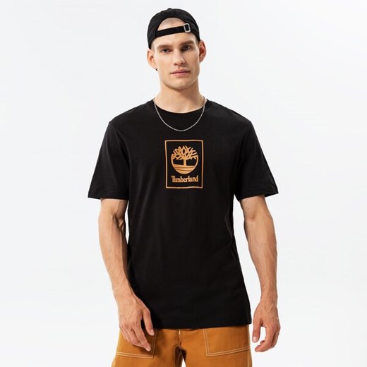 TIMBERLAND T-SHIRT EPP - SS STACK LOGO PRINT TEE ze sklepu Sizeer w kategorii T-shirty męskie - zdjęcie 168359733