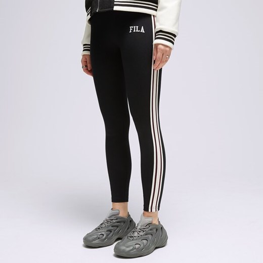 FILA LEGGINGS STRIPE LEGGNG BLK/PK ze sklepu Sizeer w kategorii Spodnie damskie - zdjęcie 168360182