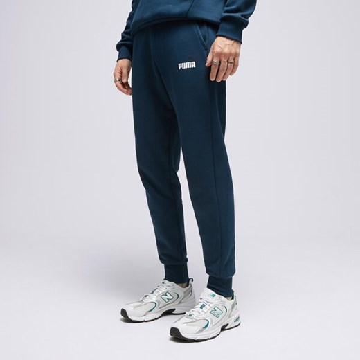 PUMA SPODNIE CORE PANT MARINA BLUE ze sklepu Sizeer w kategorii Spodnie męskie - zdjęcie 168360194