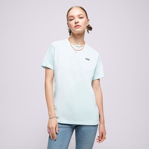 VANS T-SHIRT LEFT CHEST LOGO TEE EM ze sklepu Sizeer w kategorii Bluzki damskie - zdjęcie 168364290