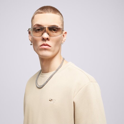 CONFRONT BLUZA ESSENTIAL CREW BEIGE Confront L wyprzedaż Sizeer