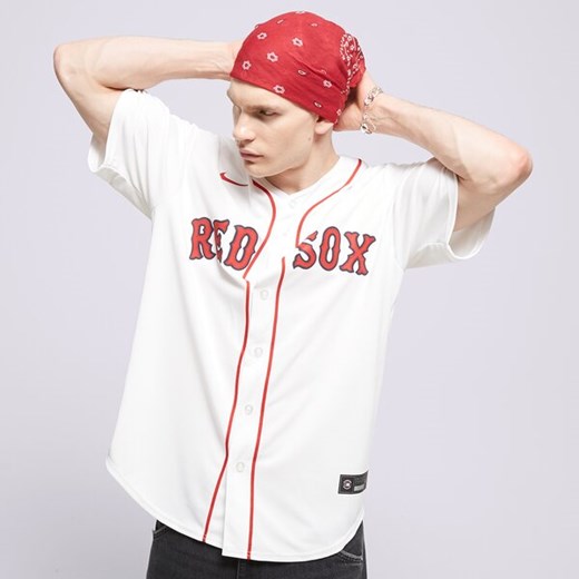 NIKE KOSZULA REPLICA HOME BOSTON RED SOX MLB ze sklepu Sizeer w kategorii Koszule męskie - zdjęcie 168366370