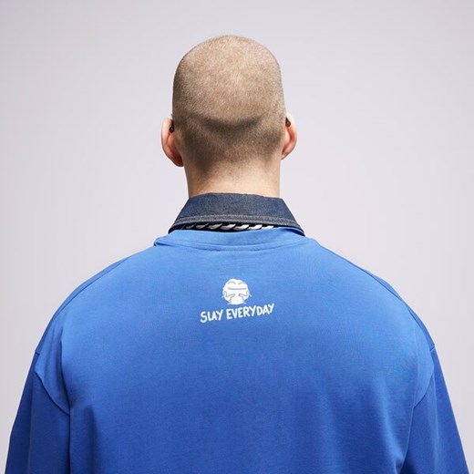 S.NOW JOB SIZEER T SHIRT &quot;SLAY&quot;-BLUE Sizeer S/M Sizeer