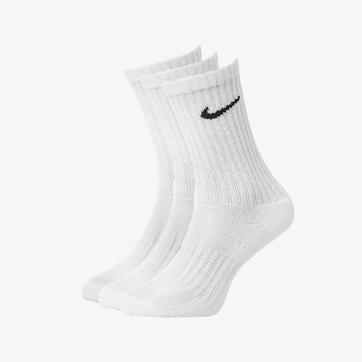 NIKE SKARPETY 3PPK VALUE COTTON CREW ze sklepu Sizeer w kategorii Skarpetki męskie - zdjęcie 168374710