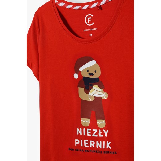 Bawełniany tshirt z nadrukiem "Niezły piernik" męski Family Concept By 5.10.15. S 5.10.15