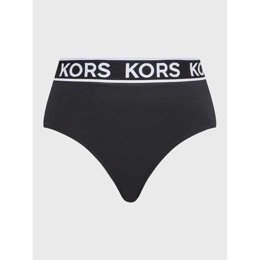 MICHAEL Michael Kors Dół od bikini Logo MM2M512 Czarny Michael Michael Kors S wyprzedaż MODIVO