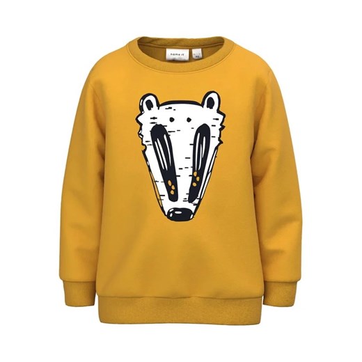 NAME IT Bluza 13219369 Żółty Regular Fit Name It 80 wyprzedaż MODIVO