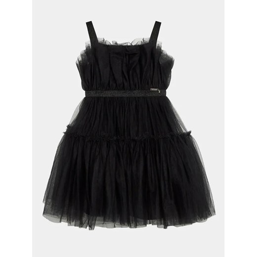 Guess Sukienka elegancka J4RK22 KC3F0 Czarny Regular Fit ze sklepu MODIVO w kategorii Sukienki dziewczęce - zdjęcie 168377630