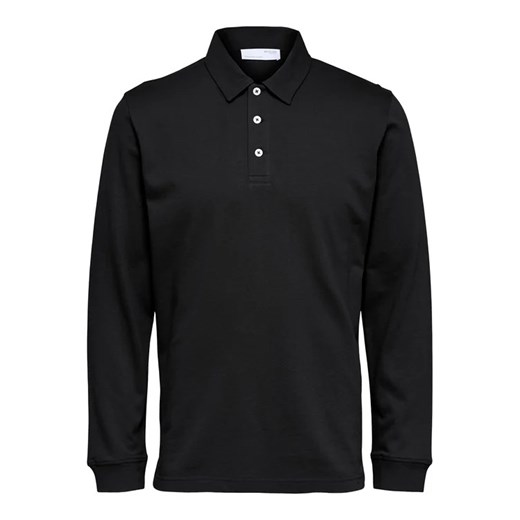 Selected Homme Polo 16088553 Czarny Regular Fit Selected Homme S MODIVO promocja