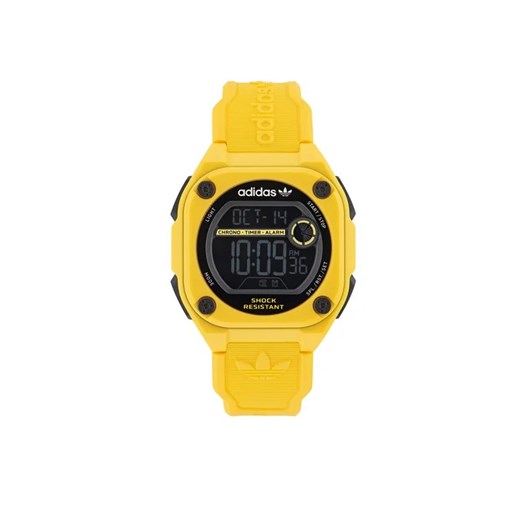 adidas Originals Zegarek City Tech Two Watch AOST23060 Żółty ze sklepu MODIVO w kategorii Zegarki - zdjęcie 168377732