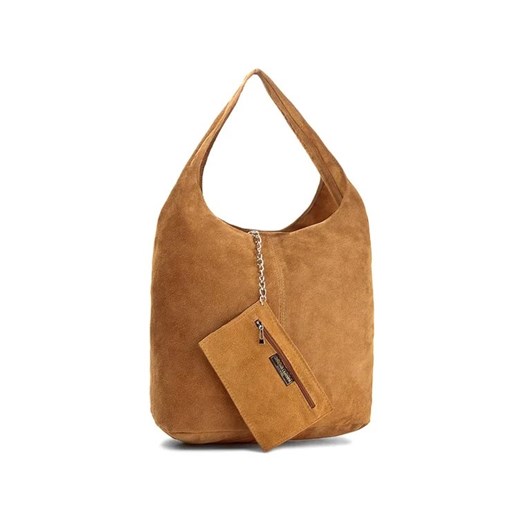 Creole Torebka K10408 Brązowy ze sklepu MODIVO w kategorii Torby Shopper bag - zdjęcie 168377840