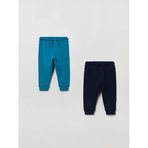 OVS Spodnie dresowe 1847401 Niebieski Regular Fit ze sklepu MODIVO w kategorii Spodnie i półśpiochy - zdjęcie 168377842
