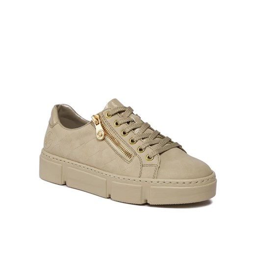 Rieker Sneakersy N5935-62 Beżowy Rieker 37 promocja MODIVO