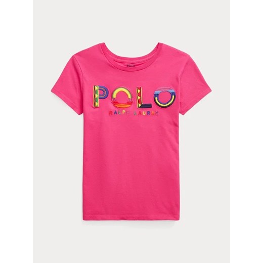 Polo Ralph Lauren T-Shirt 313901279002 Różowy Regular Fit Polo Ralph Lauren S wyprzedaż MODIVO