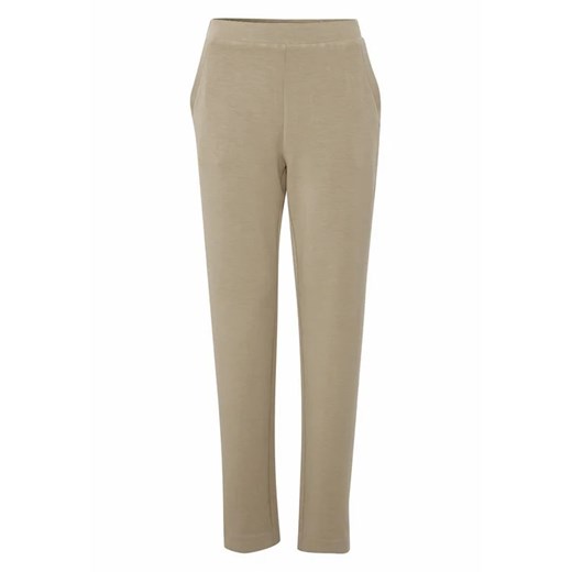 Fransa Spodnie dresowe 20611723 Beżowy Regular Fit ze sklepu MODIVO w kategorii Spodnie damskie - zdjęcie 168378382