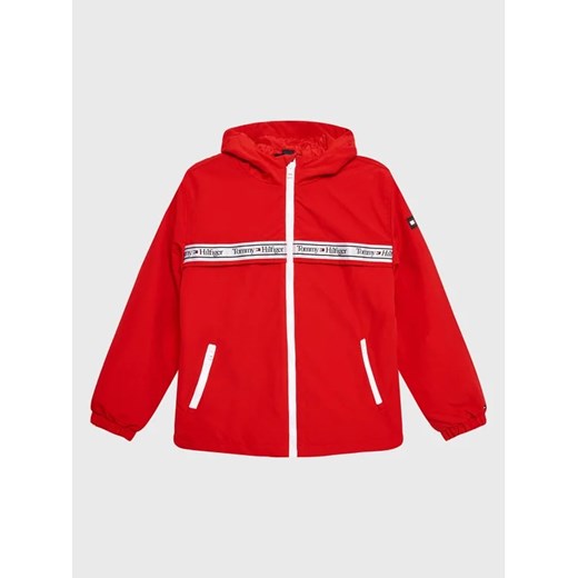 Tommy Hilfiger Kurtka przejściowa Hero KS0KS00360 D Czerwony Regular Fit Tommy Hilfiger 16Y promocja MODIVO