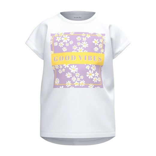 NAME IT T-Shirt 13217266 Biały Regular Fit ze sklepu MODIVO w kategorii Bluzki dziewczęce - zdjęcie 168380560