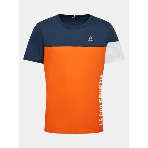 Le Coq Sportif T-Shirt Unisex 2320646 Pomarańczowy Regular Fit ze sklepu MODIVO w kategorii Bluzki damskie - zdjęcie 168380864