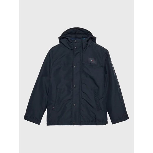 Tommy Hilfiger Kurtka przejściowa Black Watch KB0KB07988 D Granatowy Regular Fit Tommy Hilfiger 14Y MODIVO
