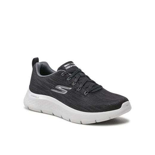 Skechers Sneakersy Go Walk Flex 216481/BKGY Czarny Skechers 43 MODIVO promocja
