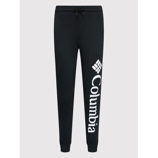 Columbia Spodnie dresowe Logo Fleece Czarny Regular Fit Columbia L MODIVO