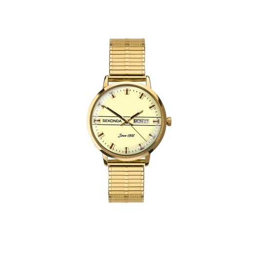 Sekonda Zegarek 1952 Złoty Sekonda uniwersalny MODIVO okazyjna cena