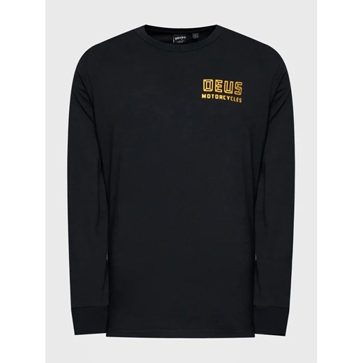 Deus Ex Machina Longsleeve Quarters DMF221427 Czarny Regular Fit Deus Ex Machina XL wyprzedaż MODIVO