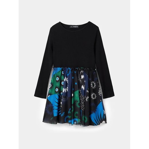 Desigual Sukienka codzienna 23WGVK06 Kolorowy Regular Fit Desigual 5_6Y MODIVO