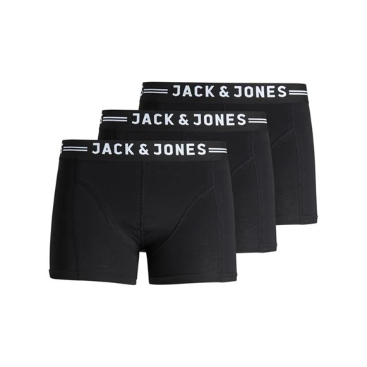 Jack&Jones Komplet 3 par bokserek Sense 12081832 Czarny ze sklepu MODIVO w kategorii Majtki męskie - zdjęcie 168383992
