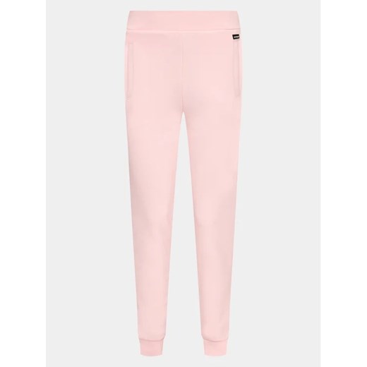 Guess Spodnie dresowe Rosas V3YB20 KBV71 Różowy Regular Fit Guess S MODIVO