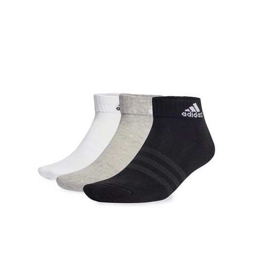 adidas Skarpety Niskie Unisex Cushioned Sportswear Ankle Socks 6 Pairs IC1292 Szary ze sklepu MODIVO w kategorii Skarpetki damskie - zdjęcie 168384620