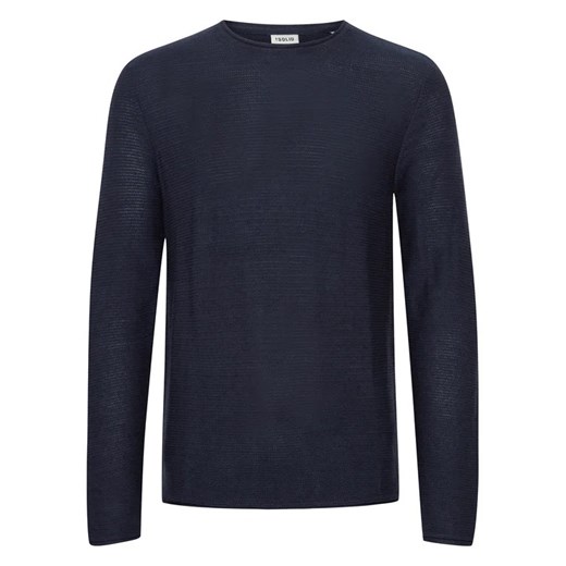 Solid Sweter 21104152 Granatowy Regular Fit Solid L MODIVO wyprzedaż