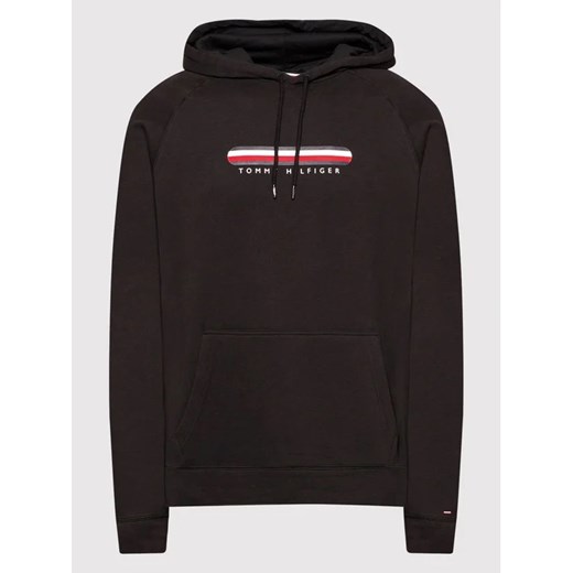 Tommy Hilfiger Bluza Oh Hoodie UM0UM02385 Czarny Regular Fit Tommy Hilfiger L MODIVO okazja