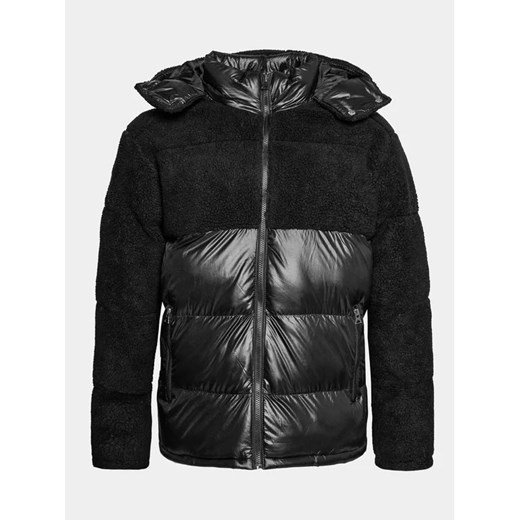 Brave Soul Kurtka puchowa MJK-TOMIE Czarny Regular Fit XL MODIVO