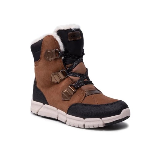 Geox Śniegowce J Flexyper G.B Abx A J16APA 022FU M Brązowy Geox 34 MODIVO okazja