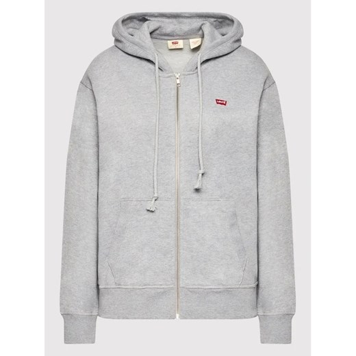 Levi's® Bluza Standard A0777-0003 Szary Relaxed Fit XXS MODIVO