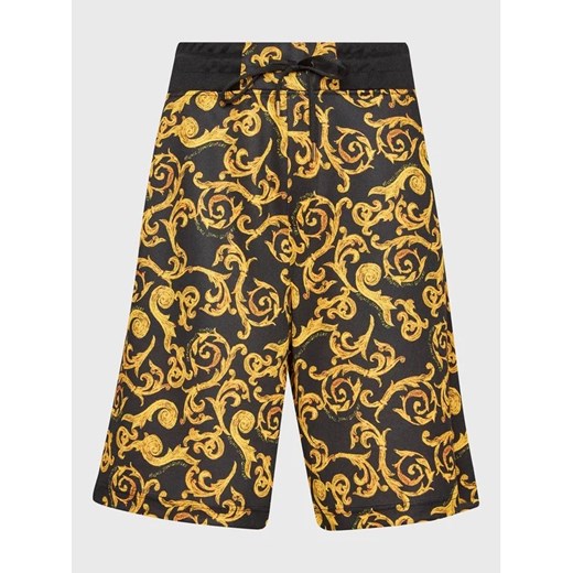 Versace Jeans Couture Szorty sportowe 74GAD3B1 Czarny Relaxed Fit M MODIVO