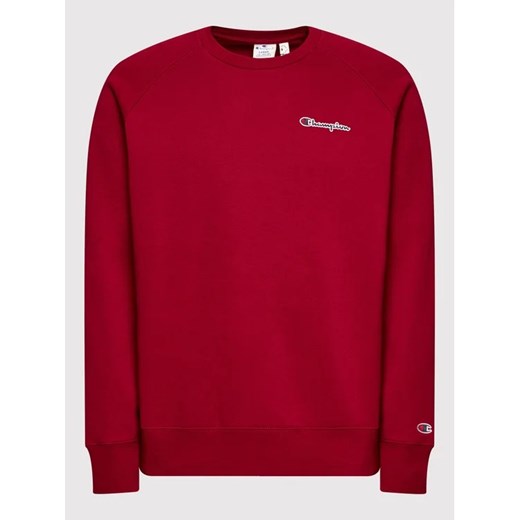 Champion Bluza Blend Script Logo Back 216484 Bordowy Regular Fit Champion XS wyprzedaż MODIVO