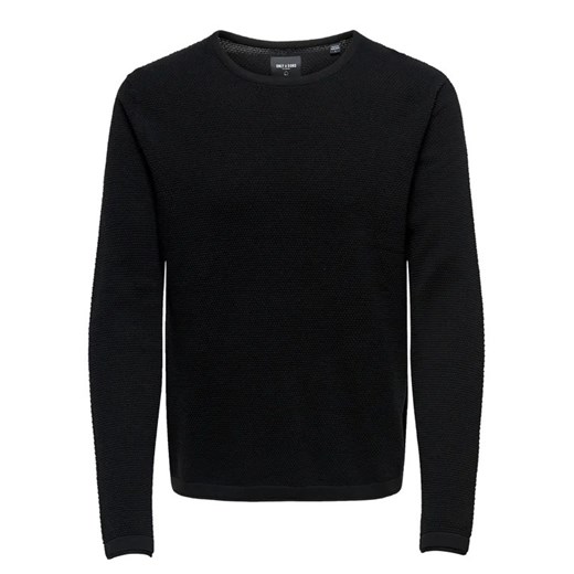 Only & Sons Sweter Panter 22016980 Czarny Regular Fit Only & Sons XXL MODIVO