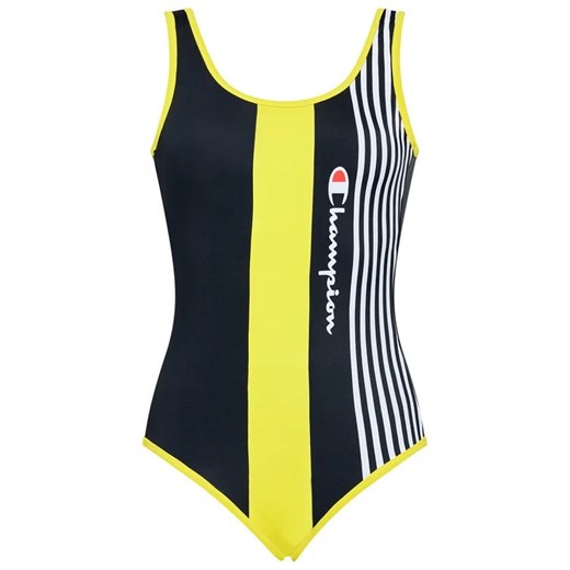 Champion Strój kąpielowy Graphic Stripe Logo 113109 Czarny Champion S MODIVO