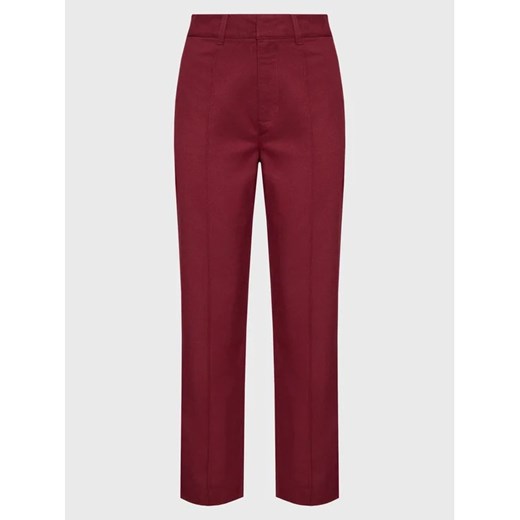 Brixton Spodnie materiałowe Retro 04293 Bordowy Regular Fit Brixton 27 wyprzedaż MODIVO